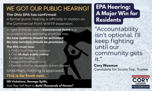 A Major Win for Accountability — EPA Hearing Confirmed