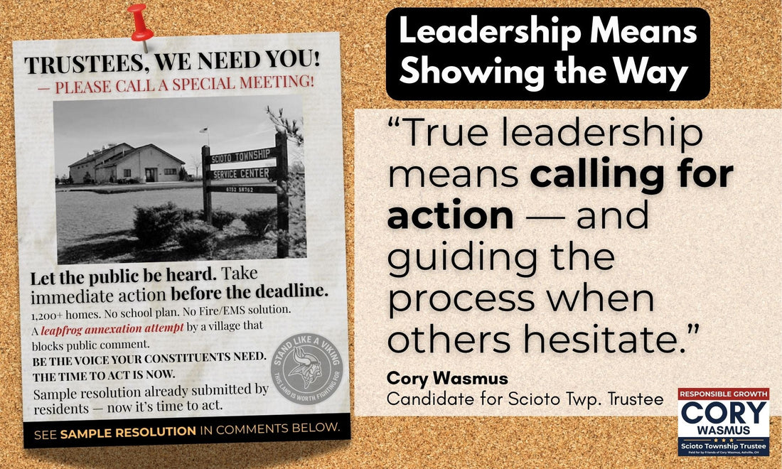 Not Afraid to Call for Action